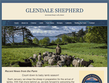 Tablet Screenshot of glendaleshepherd.com